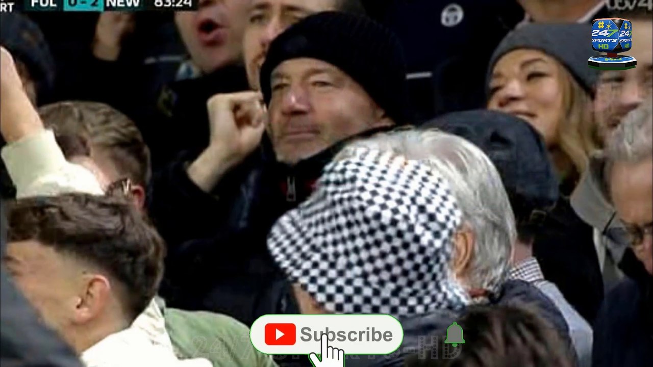 Alan Shearer is Spotted in the away End at Craven Cottage to Watch Newcastle Advance to Fifth Round