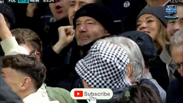 Alan Shearer is Spotted in the away End at Craven Cottage to Watch Newcastle Advance to Fifth Round