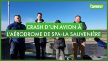 Crash d'un avion à l'aérodrome de Spa-La Sauvenière