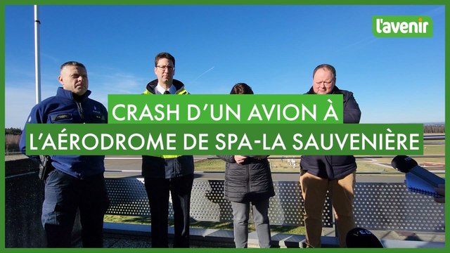 Crash d'un avion à l'aérodrome de Spa-La Sauvenière