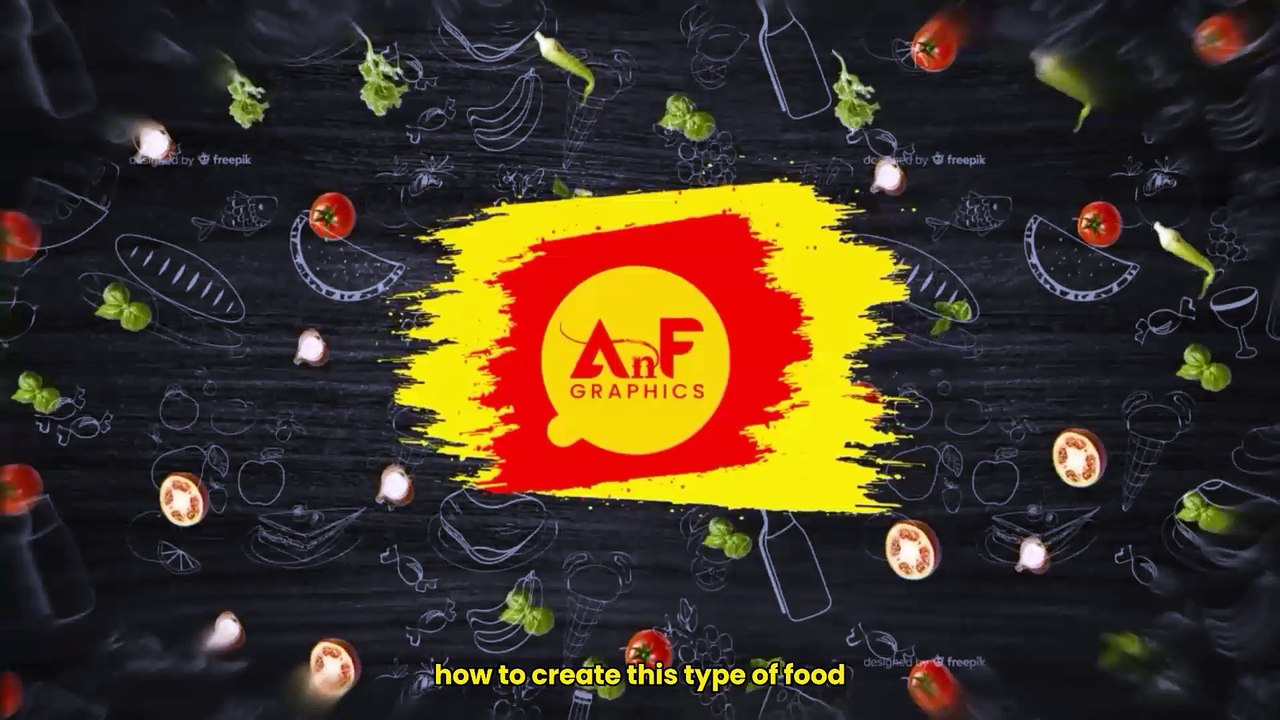 Food Logo Reveal in After Effects