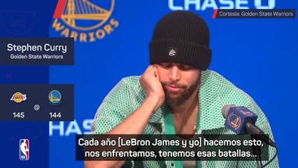 STEPHEN CURRY analiza su RIVALIDAD HISTÓRICA con LEBRON JAMES