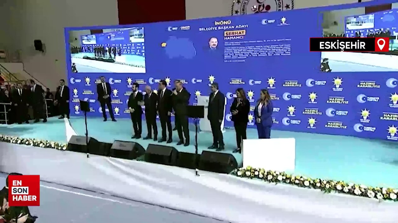 Cumhurbaşkanı Erdoğan Eskişehir adaylarını tanıttı