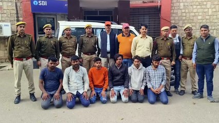साइबर ठगी व सेक्स टॉर्शन के मामले में कार्रवाई