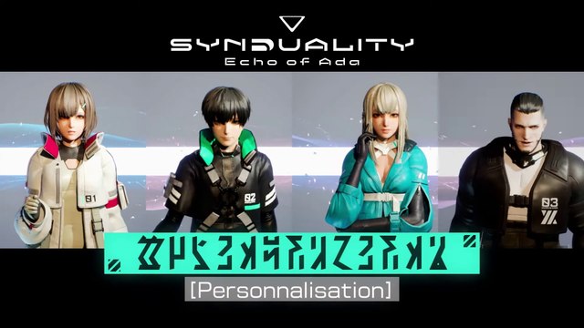 Synduality : Echo of Ada - Bande-annonce de la personnalisation