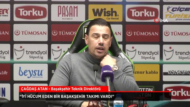 Çağdaş Atan: İyi hücum eden bir Başakşehir takımı vardı
