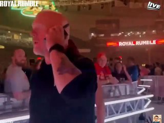 Bayley leaving ringside after winning the Women's 2024 Royal Rumble Match - WWE Royal Rumble (January 27 2024)