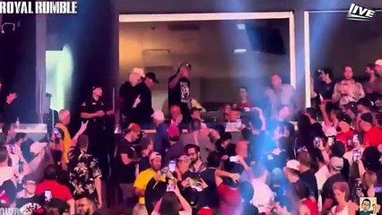 Hulk Hogan at the WWE Royal Rumble 2024 (January 27 2024)