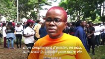 Manifestation contre les meurtres de femmes au Kenya