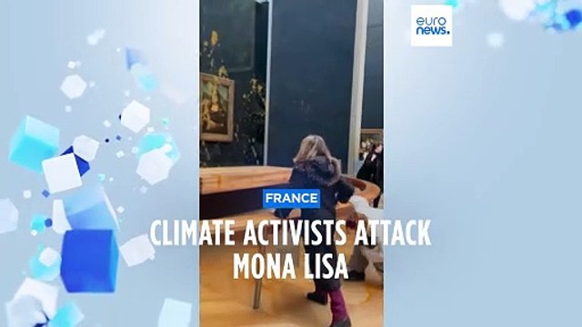 Activists throw soup at Mona Lisa painting in Louvre Museum