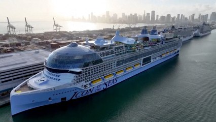 L'Icon of the Seas, le plus grand paquebot du monde prend la mer de Miami