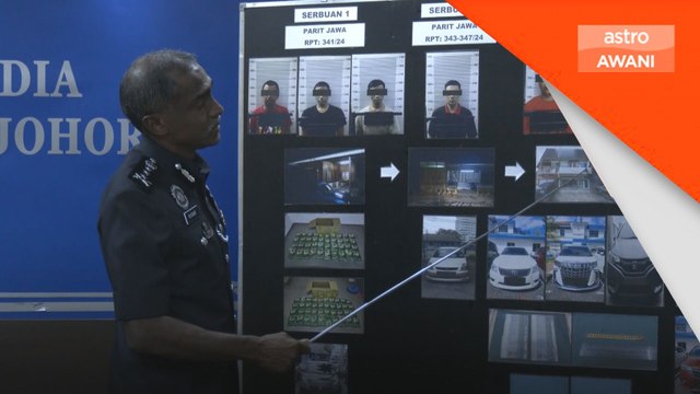 Lapan ahli sindiket dadah ditahan, rampas dadah lebih RM2.7 juta