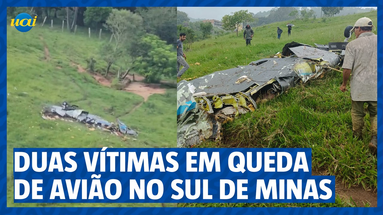 Duas vítimas em queda de avião em Itapeva