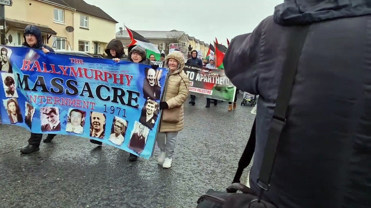 Bloody Sunday March in Derry 2024