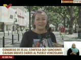 Caracas | Ciudadanos rechazan el cinismo criminal del gobierno de EE. UU.