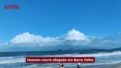 Homem morre afogado em Barra Velha