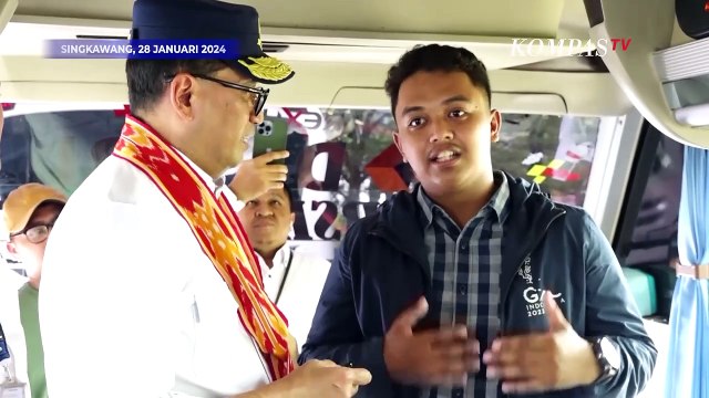 Menhub Budi Karya Tinjau Damri Lintas Batas Negara Rute Singkawang-Kuching Malaysia