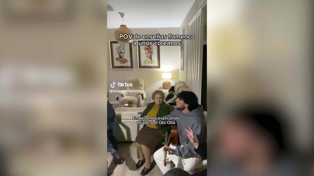 Unos coreanos 'rompen' Tiktok con su reacción al escuchar flamenco por primera vez: "Son de Corea del Río"