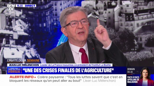 Jean-Luc Mélenchon: Je n'ai jamais accepté qu'on s'en prenne aux bâtiments de l'État