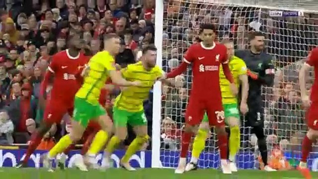 ملخص مباراة ليفربول ونورويتش سيتي 5-2 - اهداف مباراة ليفربول ونورويتش سيتي - اهداف ليفربول اليوم