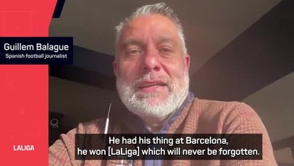 Xavi won't manage again - Guillem Balague