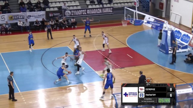 Έσπερος myKTEO Λαμίας-Α.Σ. Παπάγου 81-68