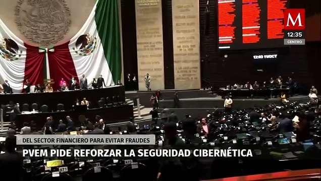 PVEM propone reforzar la seguridad cibernética para evitar fraudes en el sector financiero
