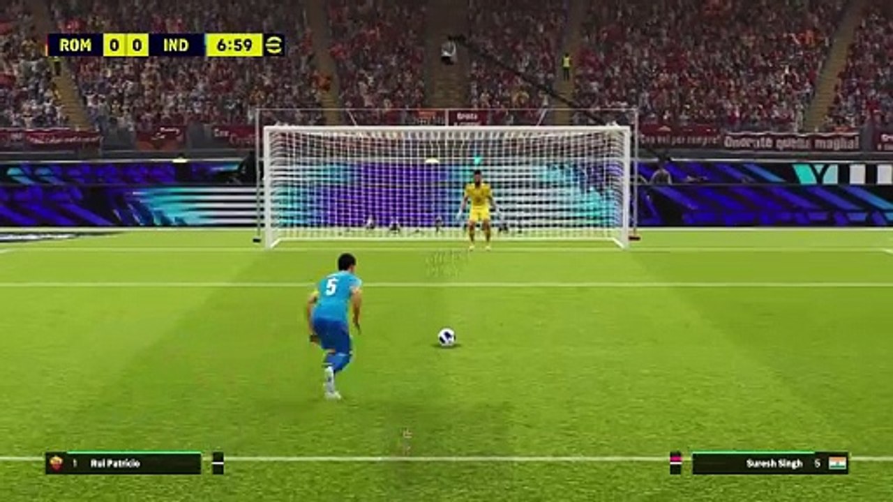 India's Penalty Strike against Roma