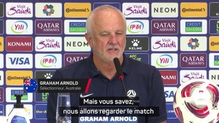 Arnold : "Pas de préférence entre la Corée du Sud et l'Arabie Saoudite"