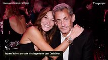 Carla Bruni ébahie devant Nicolas Sarkozy, chemise entrouverte et torse nu : jolie déclaration d'amour pour un jour très spécial