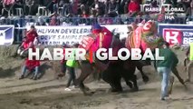 132 deve Antalya'da güreşti: Arenalar renkli görüntülere sahne oldu