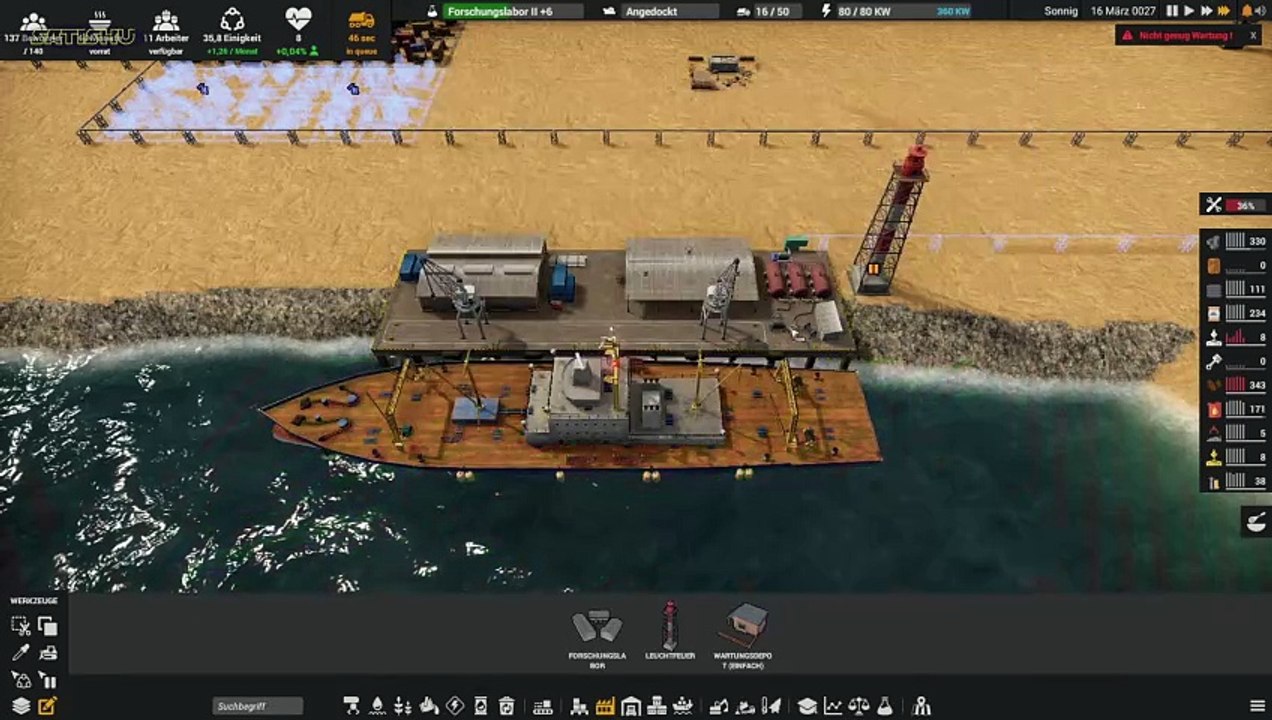 Baustoffe werden auch gebraucht. | Captain of Industry | Ep. 15