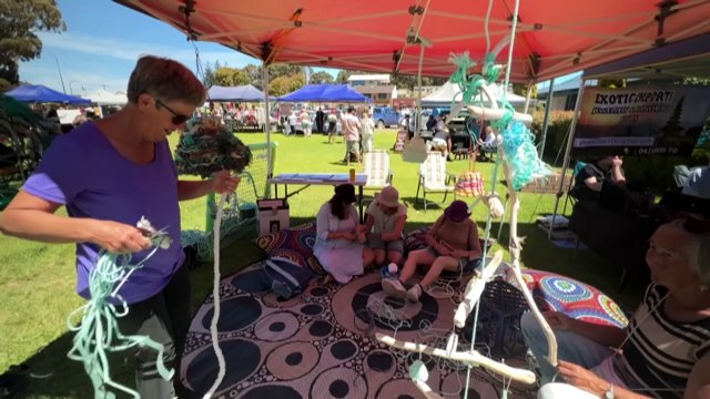 10-Mile Collective launched their first marine art exhibition