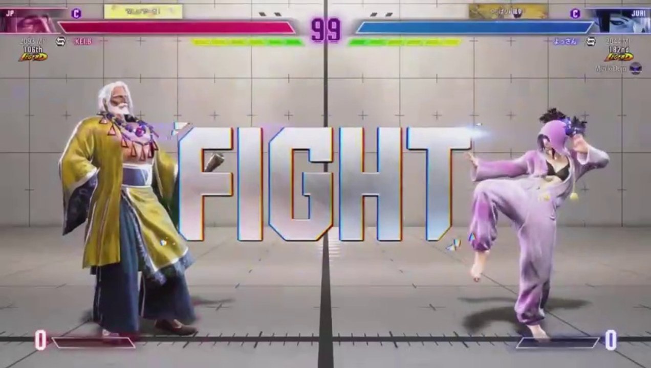 Street Fighter 6 - Yossan(JURI) Vs KEI.B(JP)