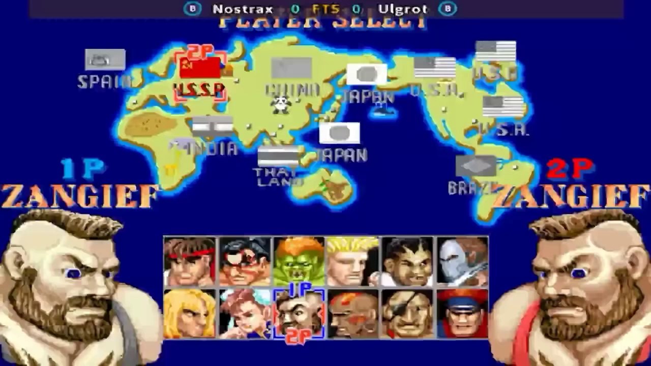 Nostrax Vs Ulgrot - Street Fighter II' Champion Edition - FT5