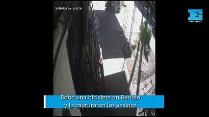 Robó una bicicleta en Berisso y lo capturaron los vecinos