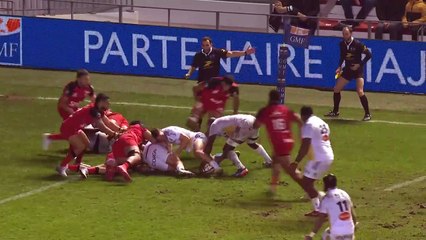 TOP 14 - Essai de pénalité (SR) - RC Toulon - Stade Rochelais