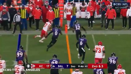 Kansas City Chiefs vs. Baltimore Ravens HIGHLIGHTs 3RD-QTR _ AFC Championship Game - 01_28_2024