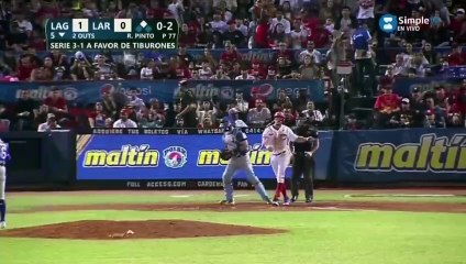 Final LVBP: ¡Amenaza dominada por parte de Tiburones luego de tener 2 hombres en bases sin outs!