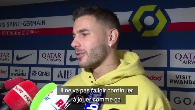 PSG - Hernandez : Si on ne met pas ce qu'il faut, toutes les équipes peuvent nous mettre en danger