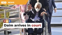 BREAKING: Daim Zainuddin arrives in court