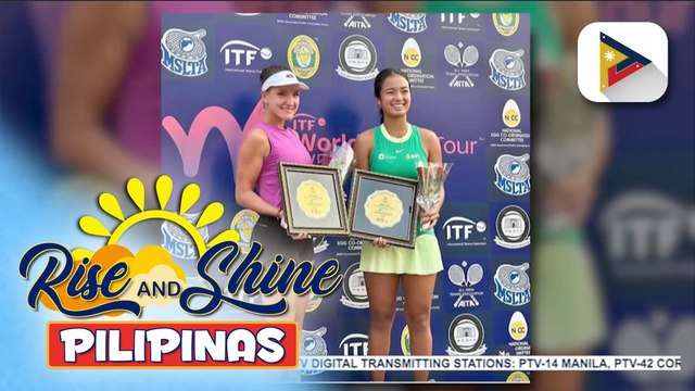 Alex Eala, nasungkit ang kanyang unang ITF doubles title