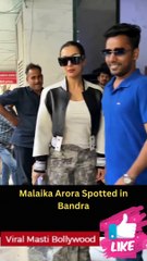 Malaika Arora and Rhea Chakraborty Spotted in Bandra Viral Masti Bollywood