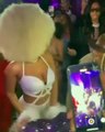 Megan Thee Stallion dances with Victoria Monet at an LA nightclub, amidst Nicki Minaj feud