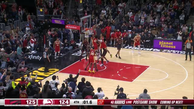 Bey makes sensational game-winner as Hawks down Raptors