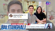 Tom Rodriguez, nagbalik sa bansa after 2 years | BT