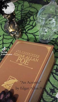 Poetry Reading: An Acrostic by Edgar Allan Poe | #shorts