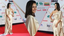 Glamour Personified: Alia Bhatt Turns Heads in Corset-Saree Avatar at Filmfare