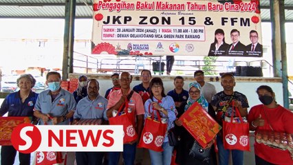 Charity food baskets bring Chinese New Year joy to 200