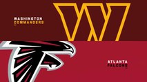 Washington Commanders vs. Atlanta Falcons, nfl football highlights, nfl highlights 2023 week 6